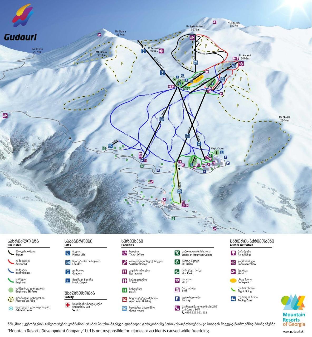 Ski Heaven Gudauri Exteriér fotografie